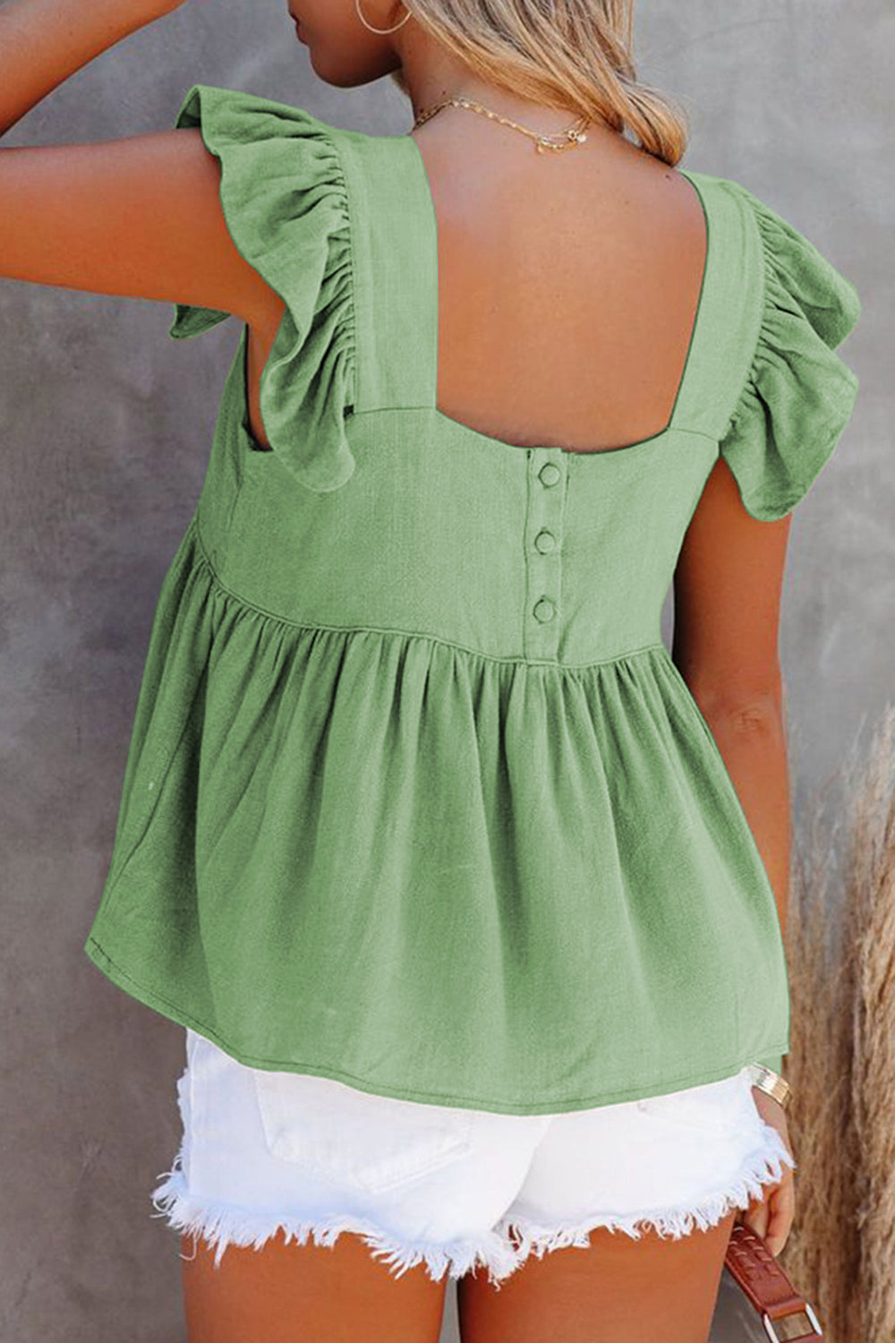 Summer’s Coming Square Neck Top