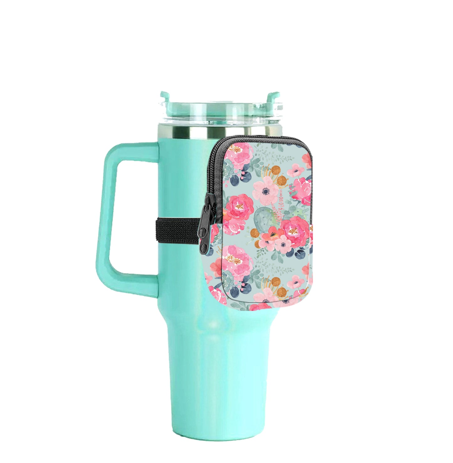 White Tumbler Zip Pouch