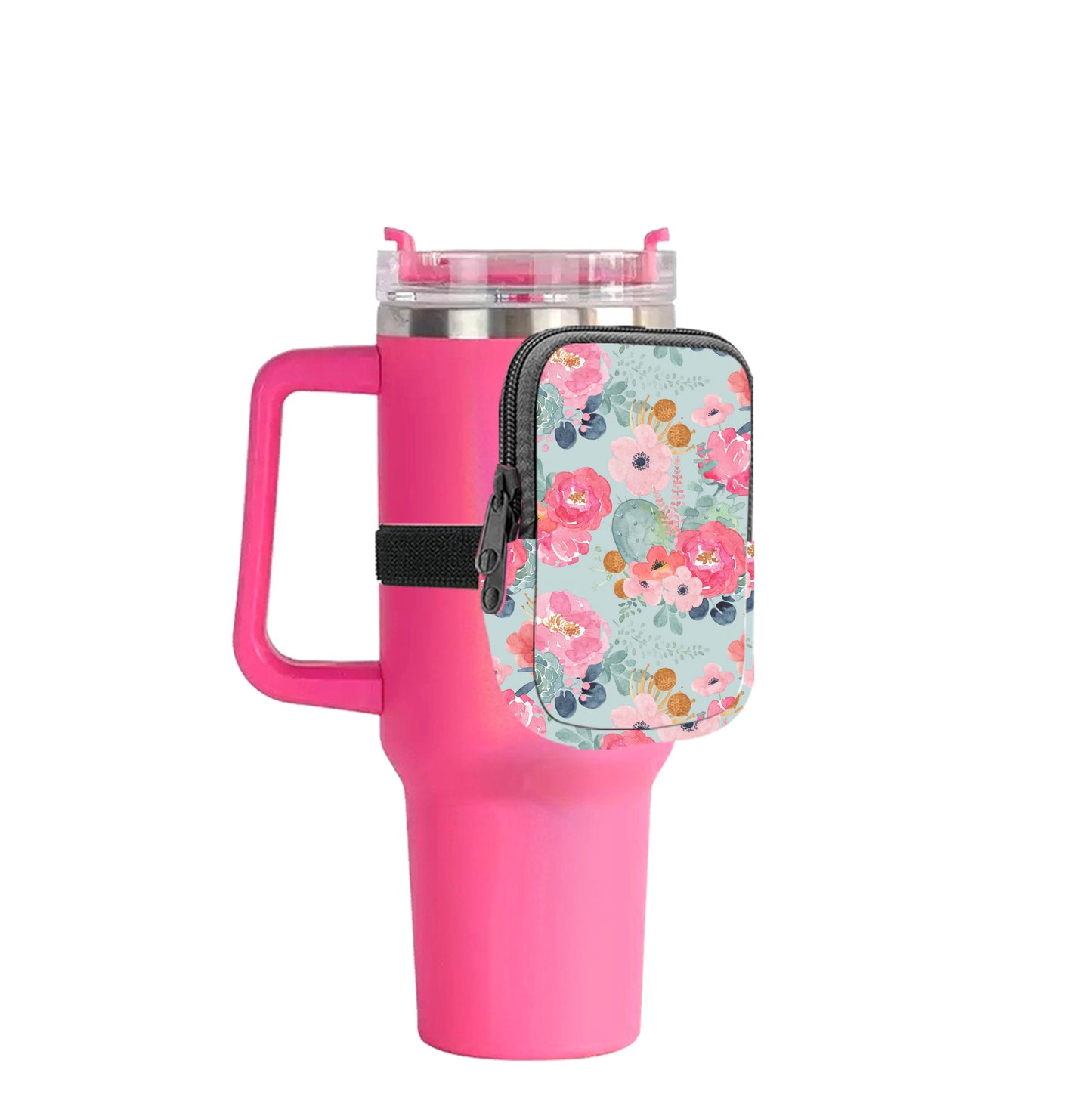 White Tumbler Zip Pouch