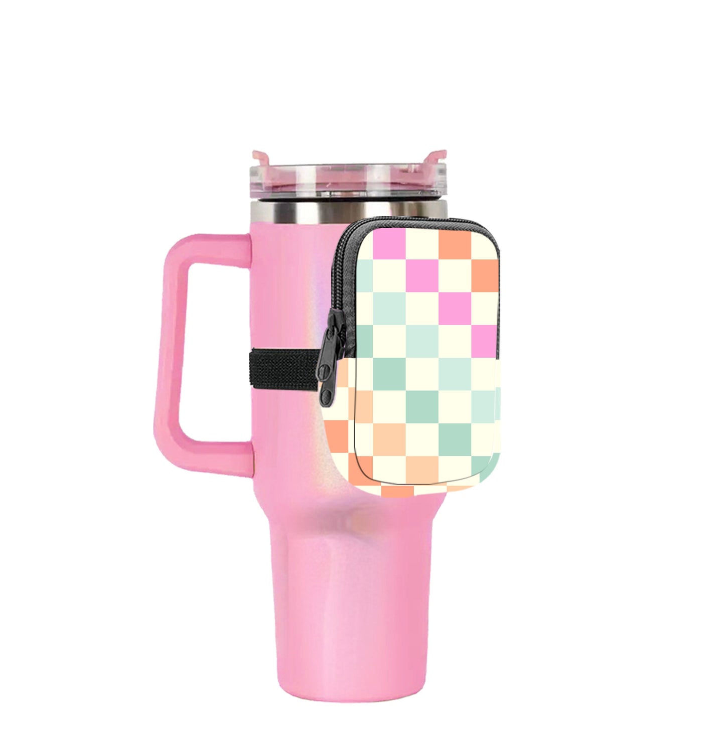 White Tumbler Zip Pouch