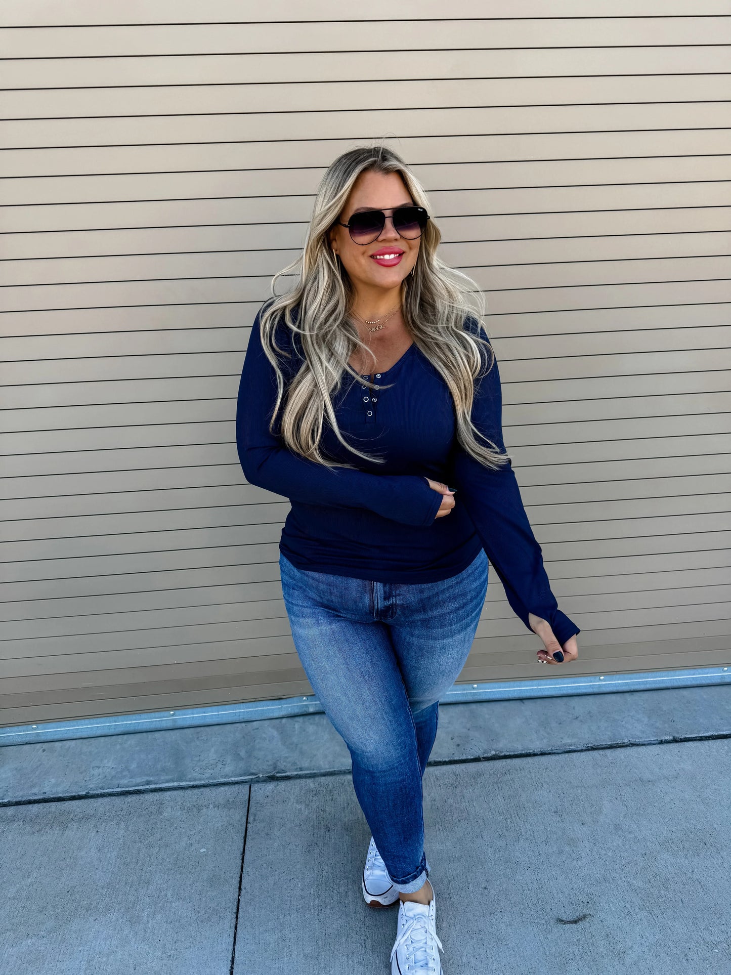 Blakeley: Brooklyn Snap Henley in Five Colors