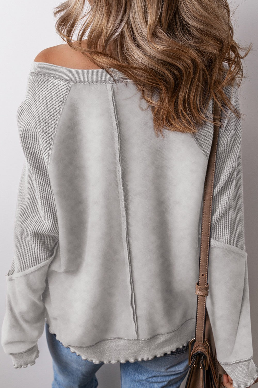 Take a Breath Exposed Seam Pullover