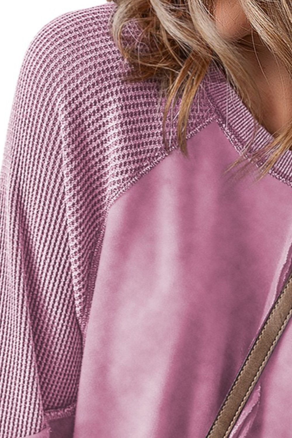 Take a Breath Exposed Seam Pullover