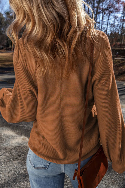 Dropped Shoulder Sweater