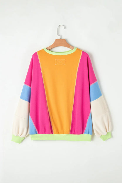 Color Blockin’ Pullover Crew