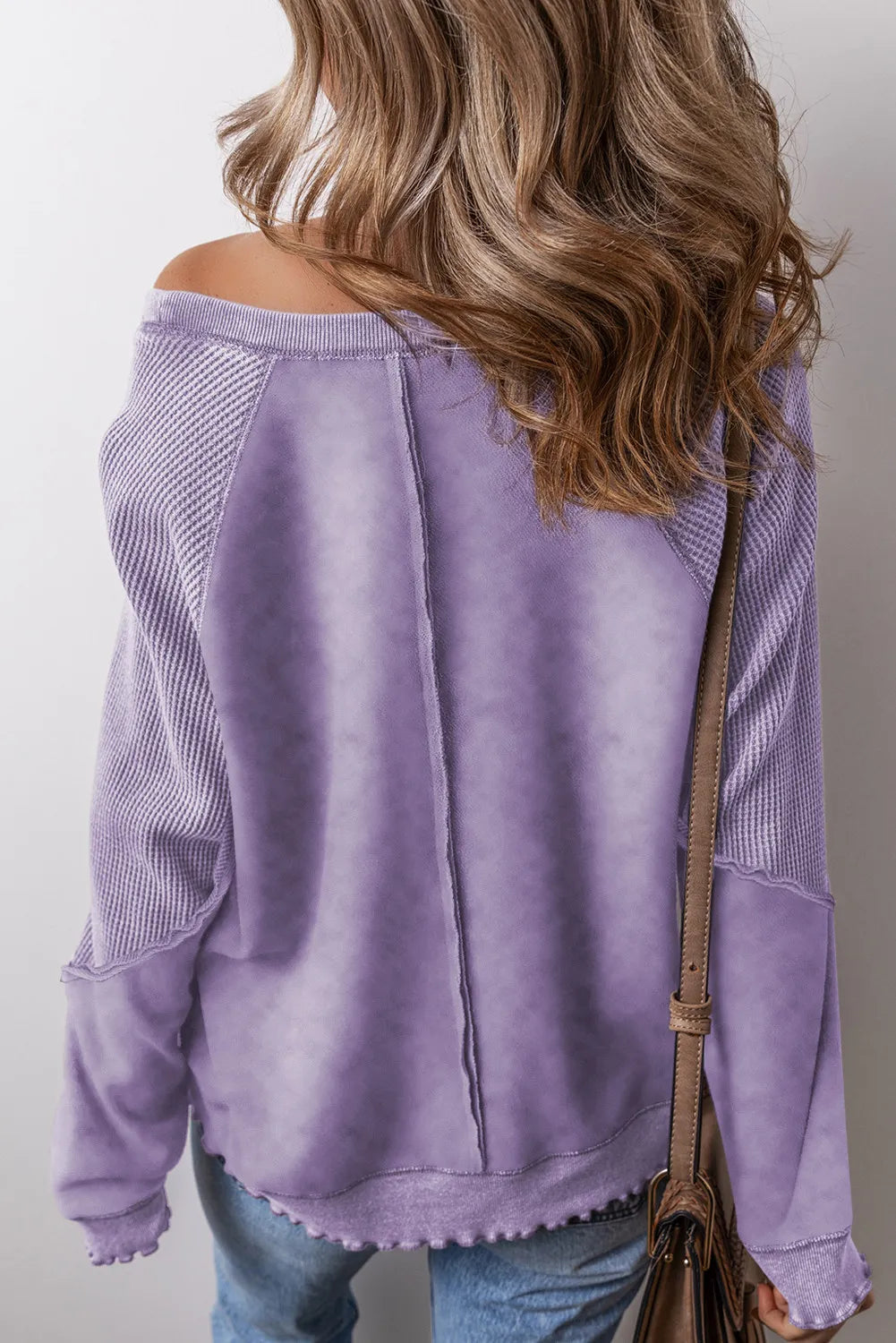 Take a Breath Exposed Seam Pullover