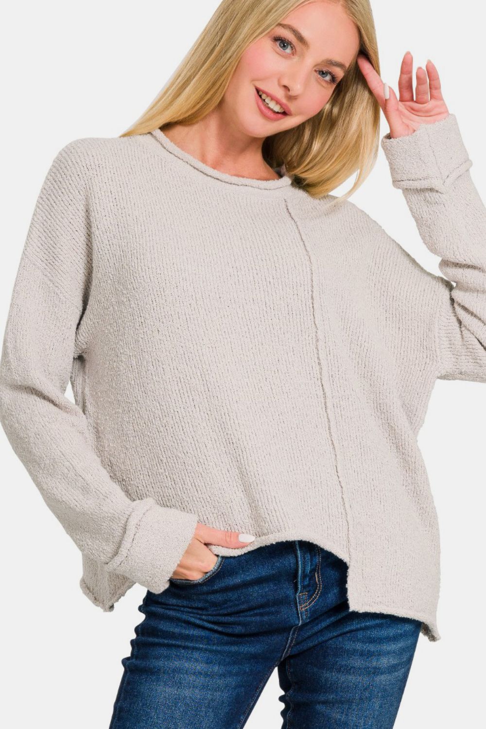 Katie Drop Shoulder Sweater