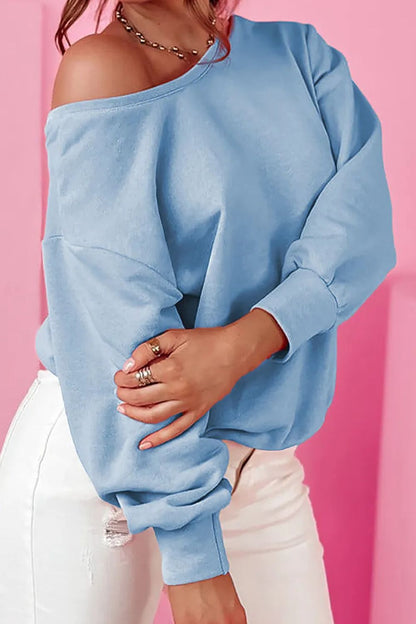 Long Sleeve Bow Back Pullover