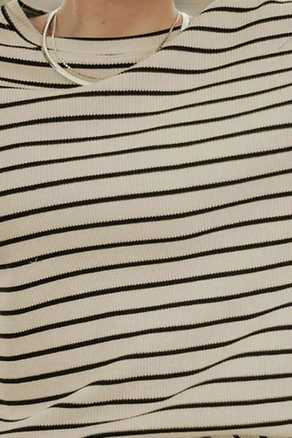 Kelly Contrasting Stripe Long Sleeve