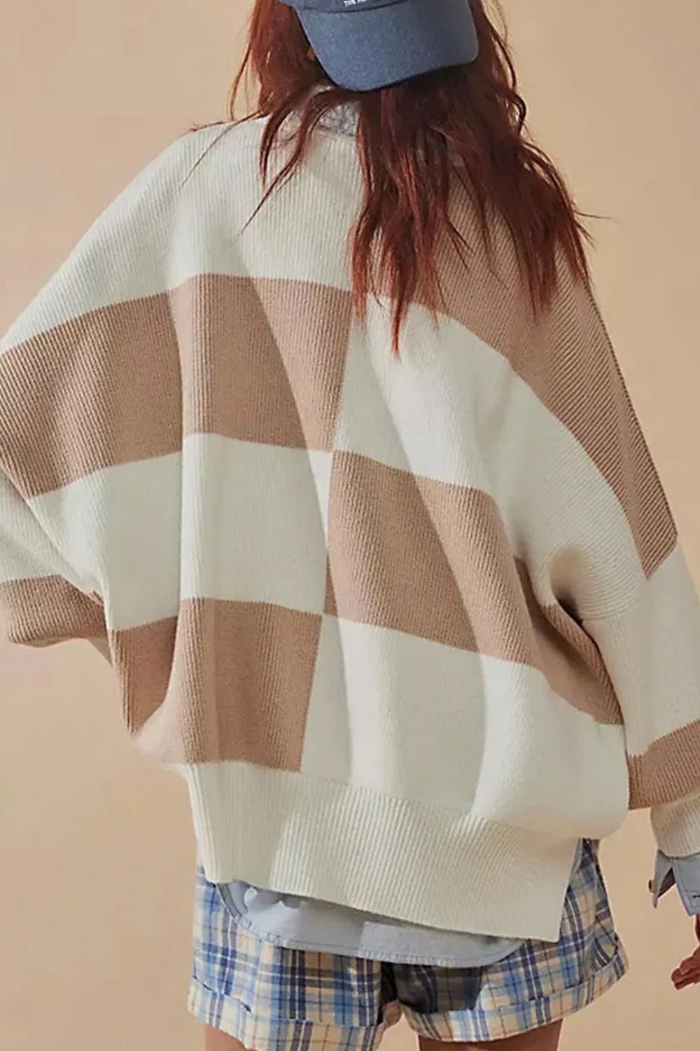 Checkered Vibes Sweater