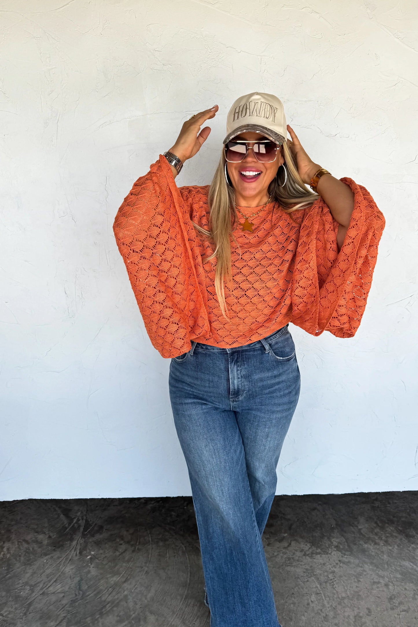 PREORDER: Fall Colors Free Spirit Bell Sleeve Top