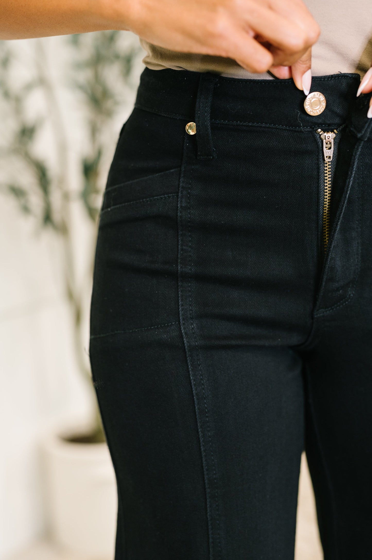 Corinna High Waist Retro Wide