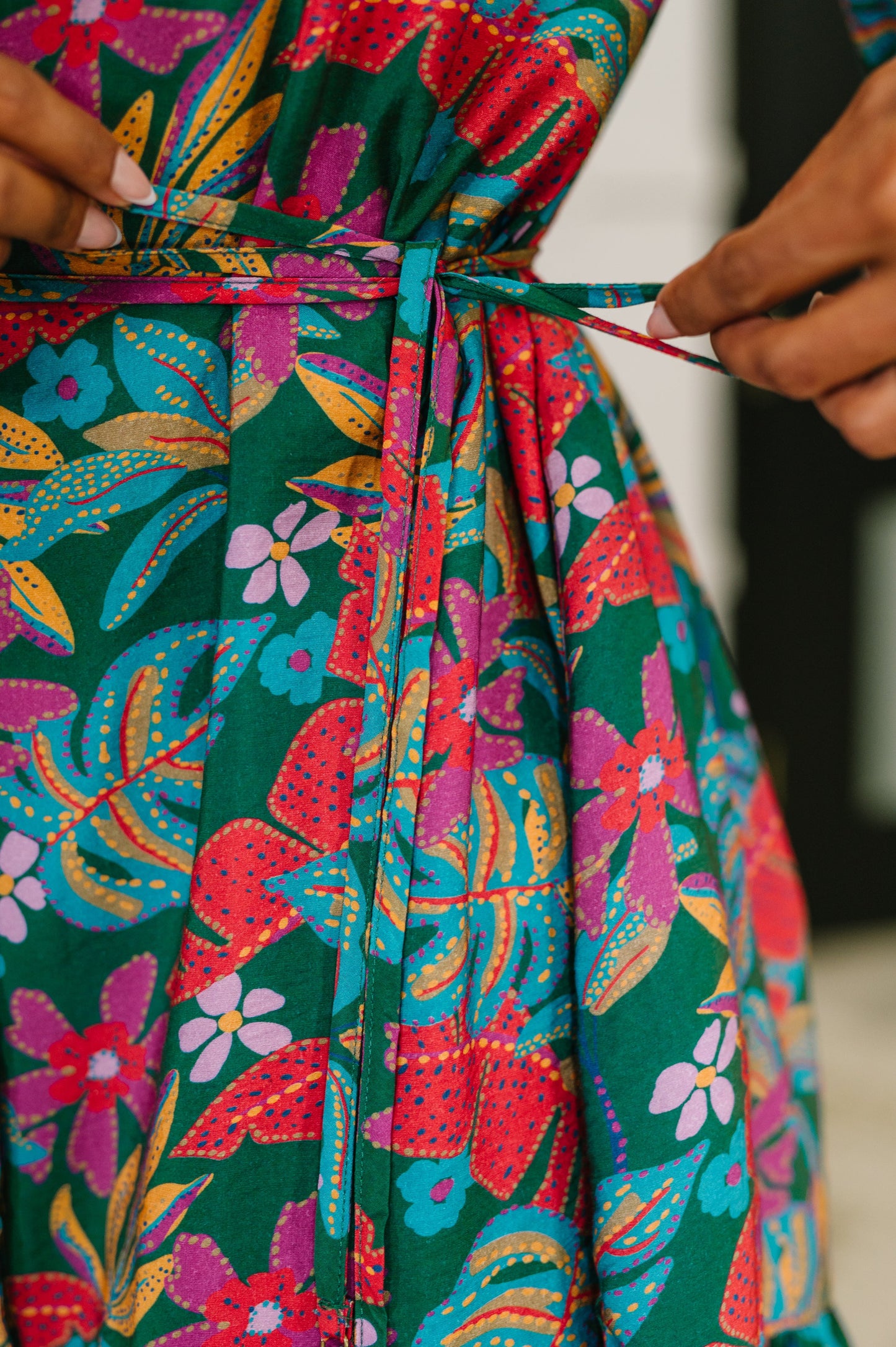 Rustic Retreat Long Sleeve Dress