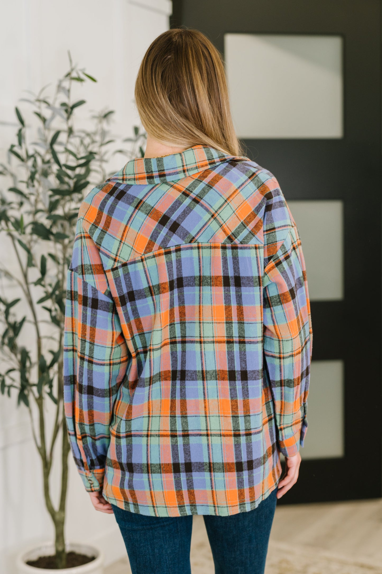 Rustic Rhythm Plaid Button Down