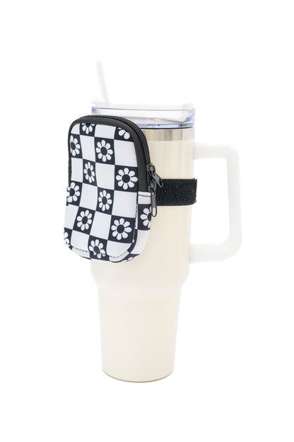 White Tumbler Zip Pouch