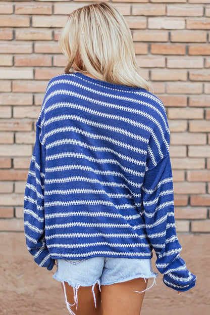 Makin’ My Way Dropped Shoulder Sweater