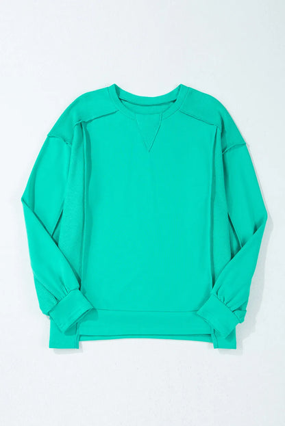 Exposed Seam Pullover