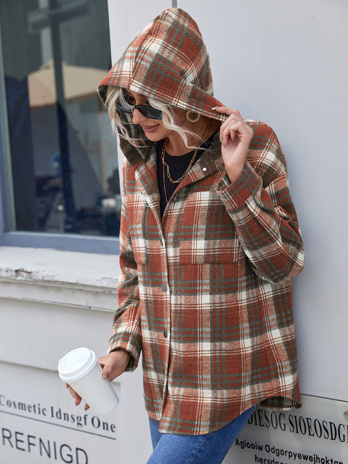 Foggy Mornings Plaid Shacket