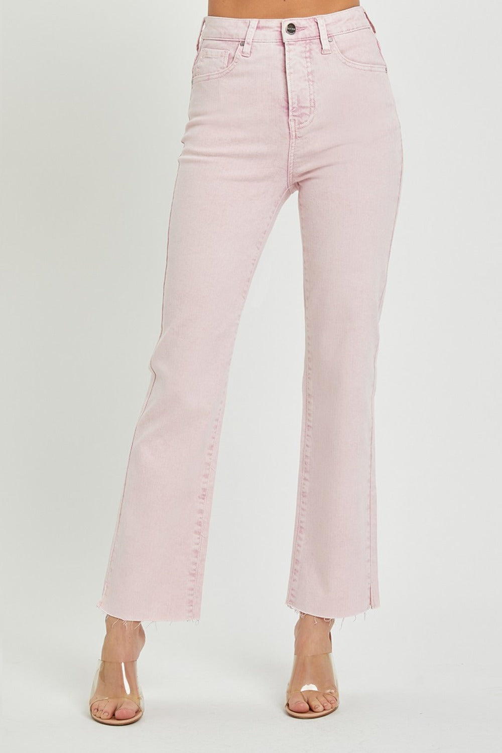 High Rise Tummy Control Straight RISEN Jeans