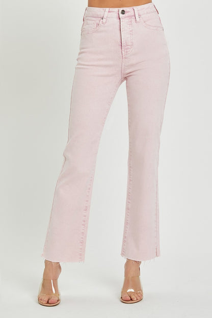 High Rise Tummy Control Straight RISEN Jeans