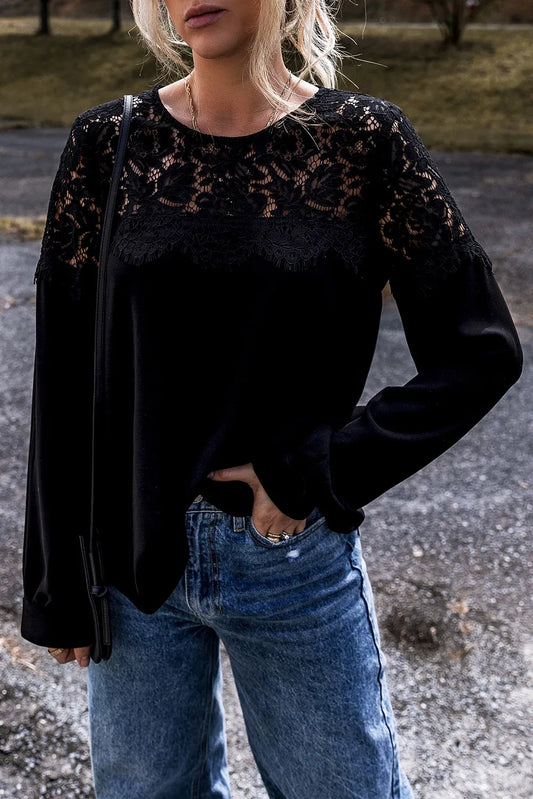 Signature Lace Long Sleeve