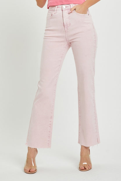 High Rise Tummy Control Straight RISEN Jeans