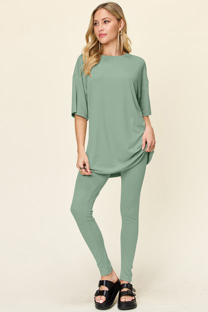 Juliet Legging & Dropped Shoulder Top Set