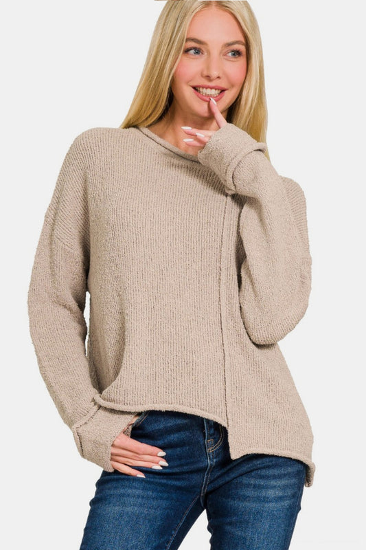 Katie Drop Shoulder Sweater