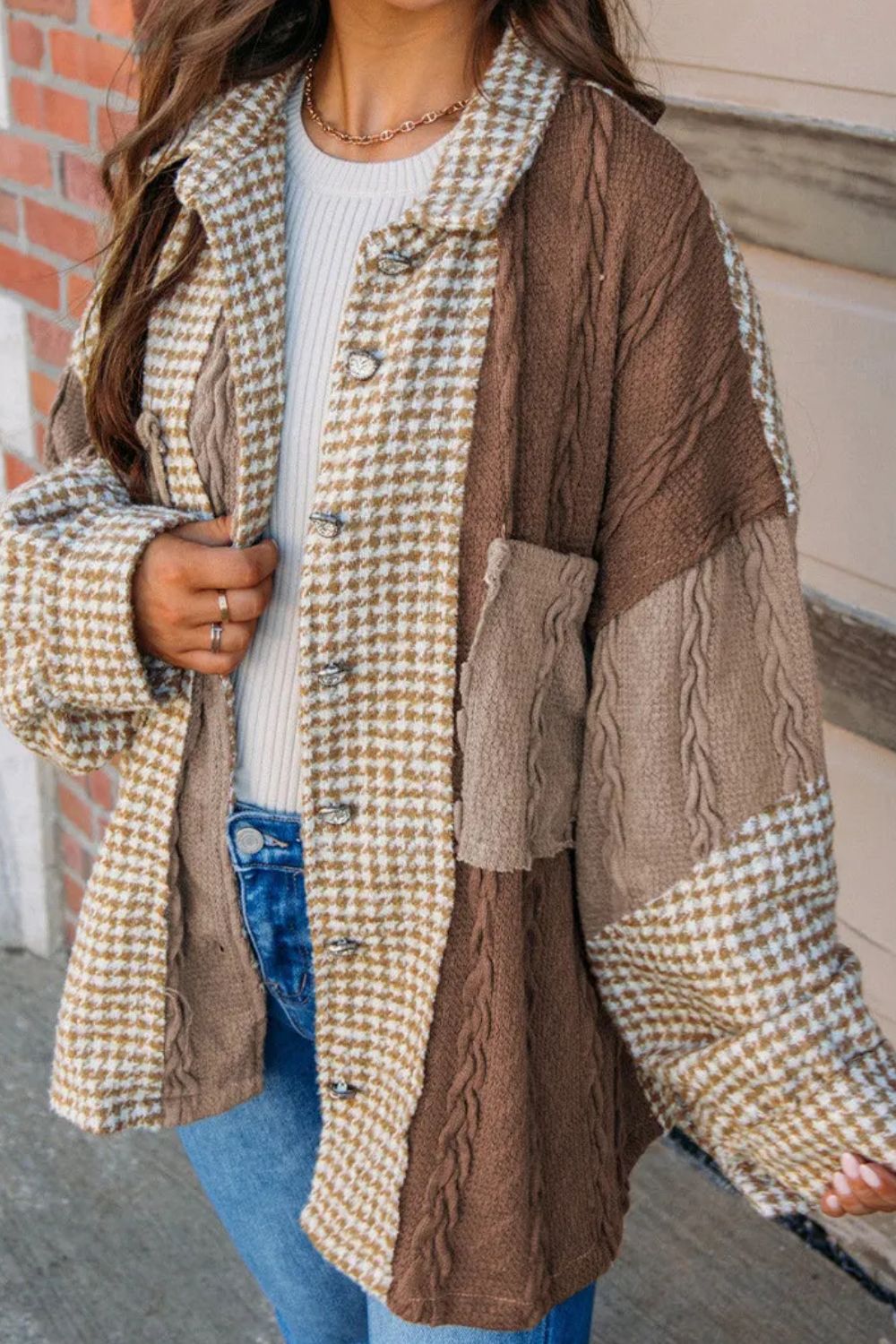 Annie Textured Fall Shacket