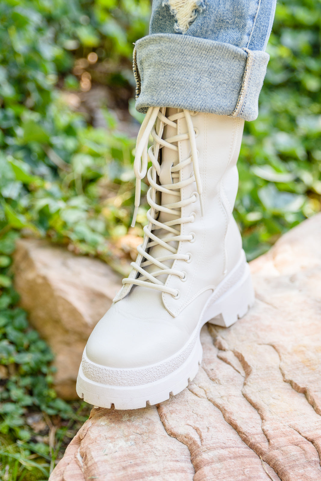 Autumn Feels Combat Boots