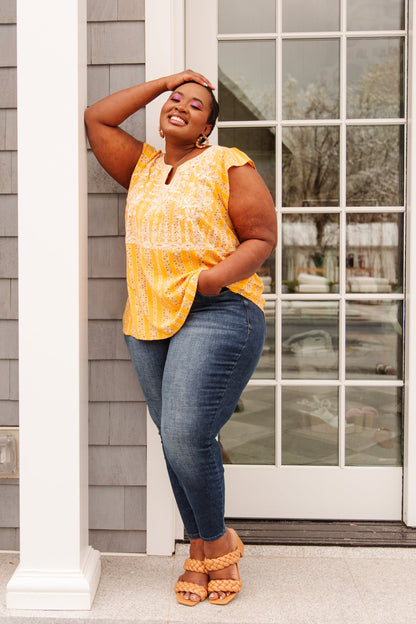 Mellow Yellow Blouse