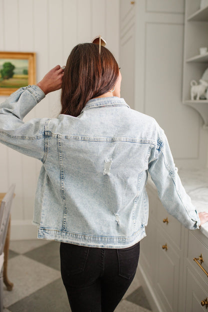 Miles Between Us Denim Jacket