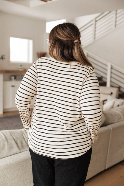 Stripe Right Top