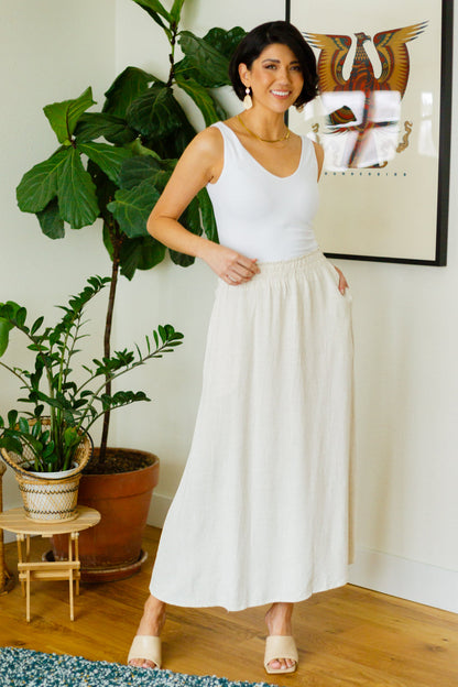 Two Hearts Meet Maxi Skirt