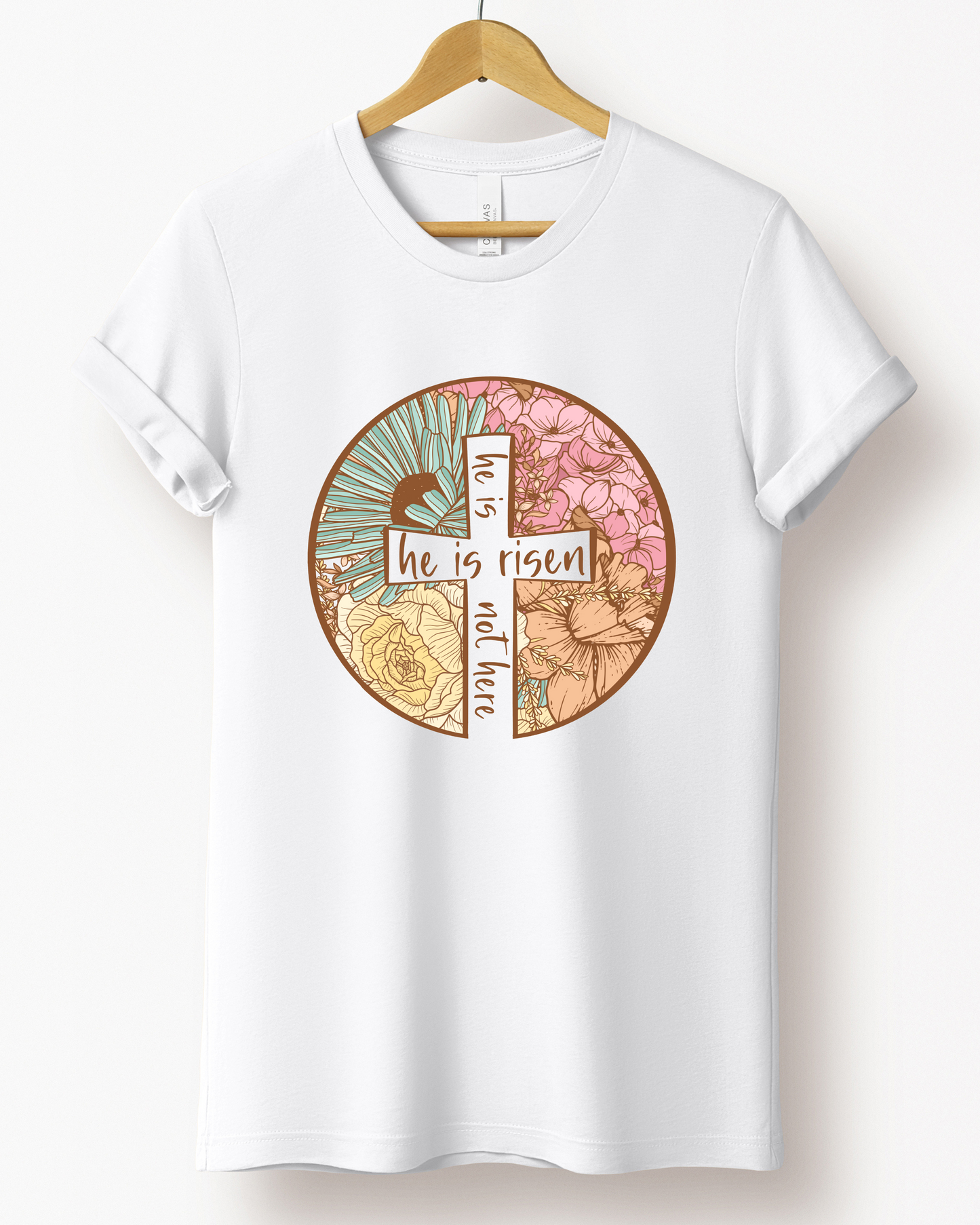 HE IS RISEN TEE (BELLA CANVAS)