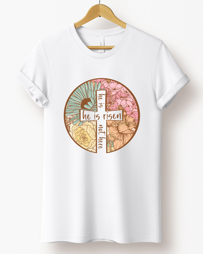 HE IS RISEN TEE (BELLA CANVAS)